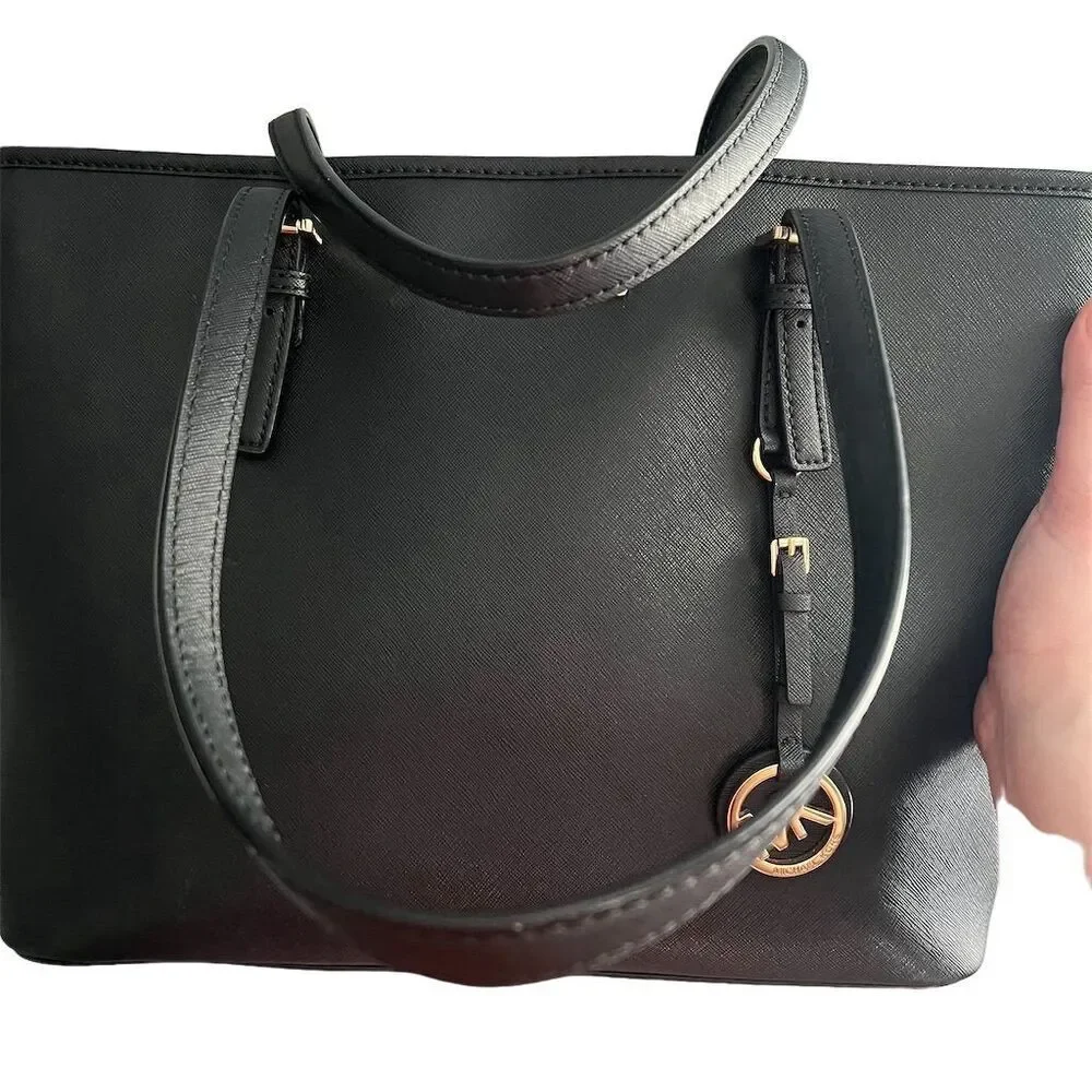 Michael Kors Black Tote Bag - Picture 12 of 13